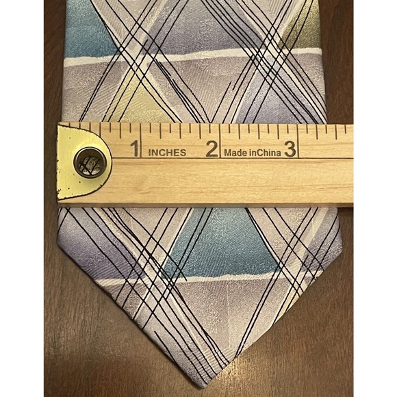 J. Garcia Aztec Objects Collection Fifty Three 100% Silk Men’s Neck Tie China - Picture 4 of 9